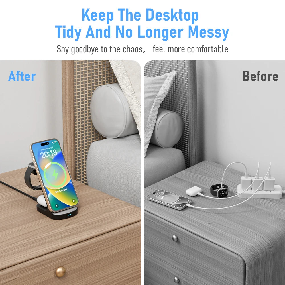 Wireless Charging Station 15W